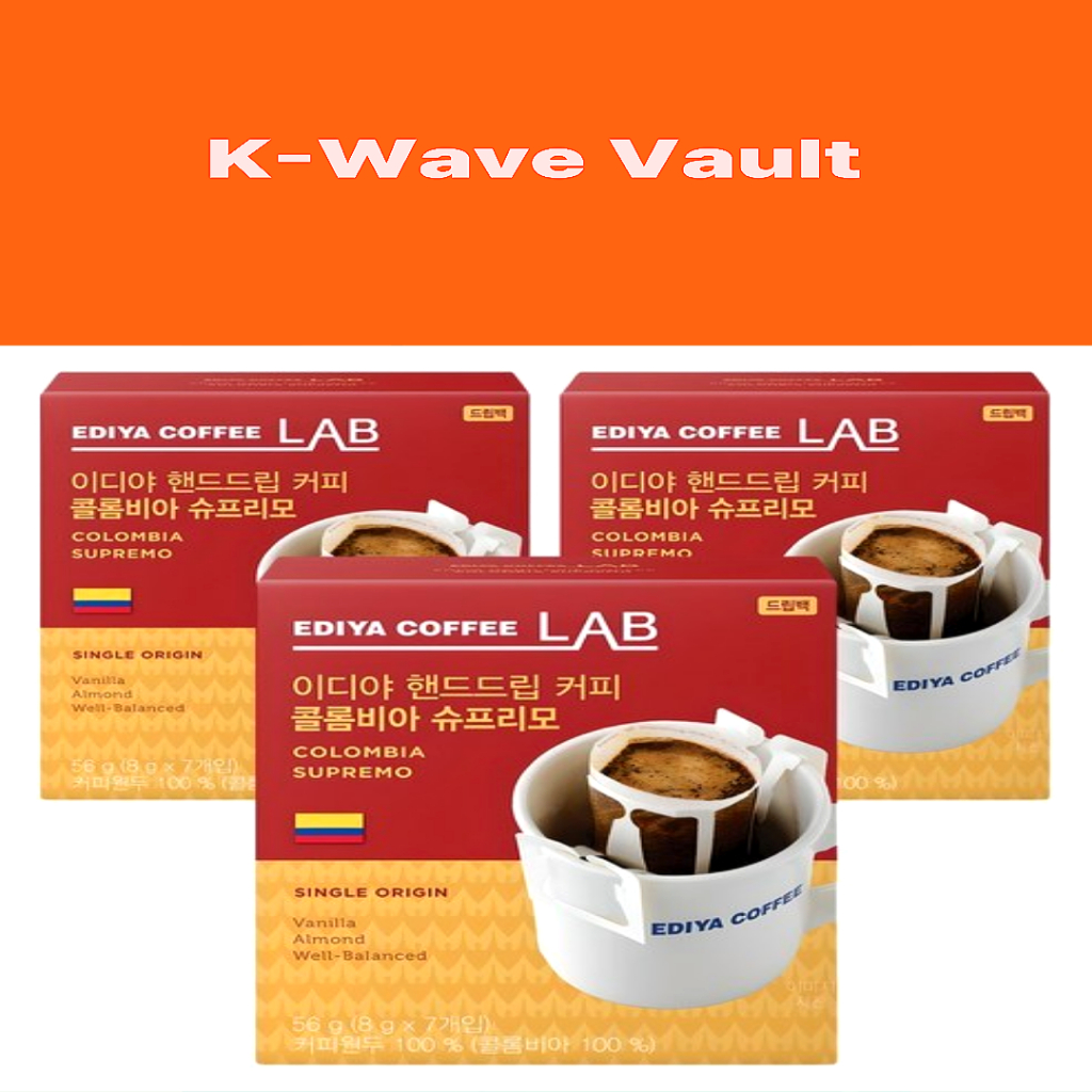 Ediya Coffee Lab Hand Drip Colombia Supremo Drip Coffee