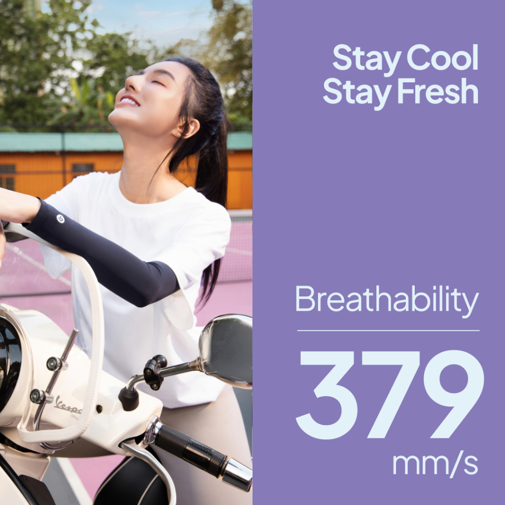 NEAU Loose-Fit Cooling ปลอกแขน UV