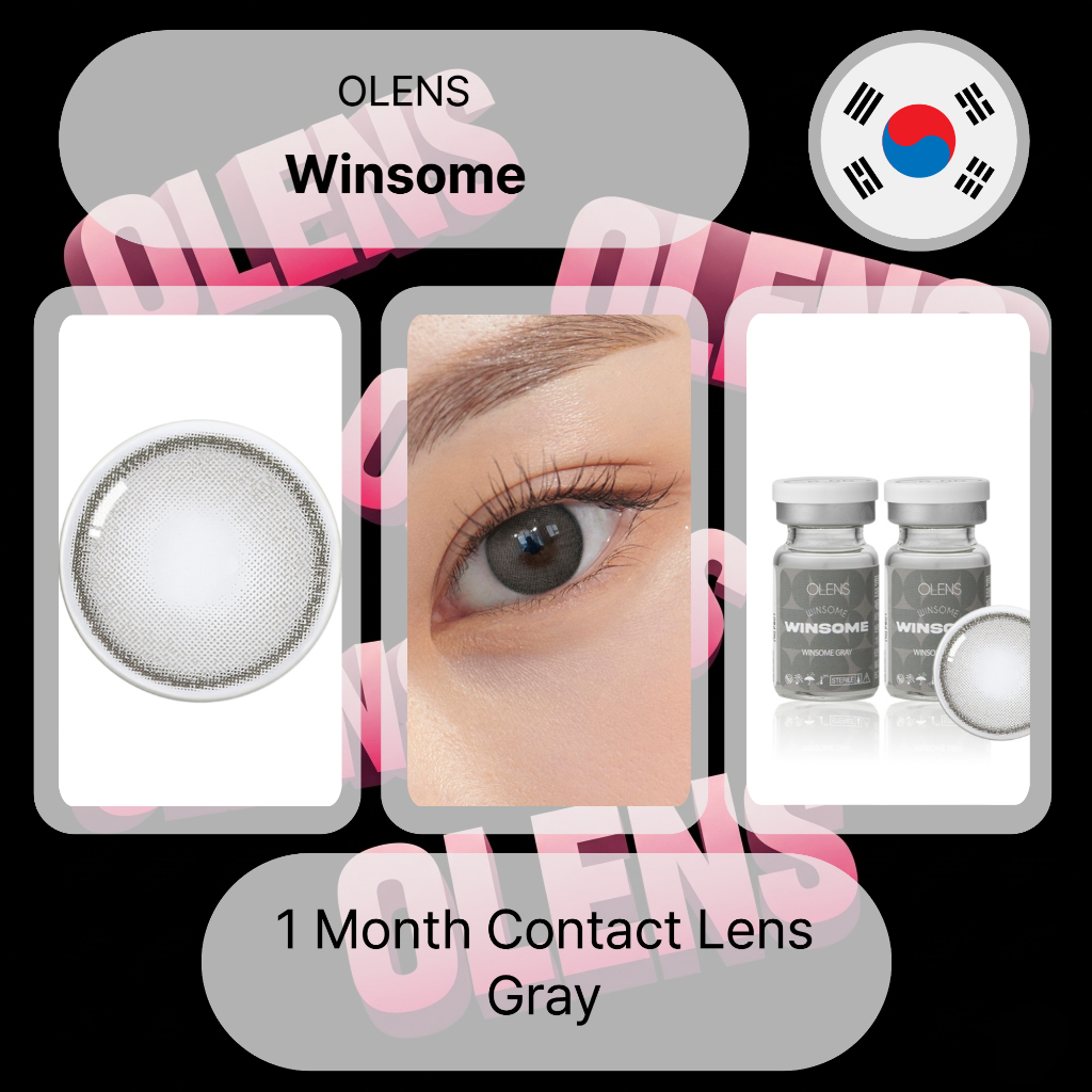 Olens Winsome Grey คอนแทคเลนส์รายเดือน