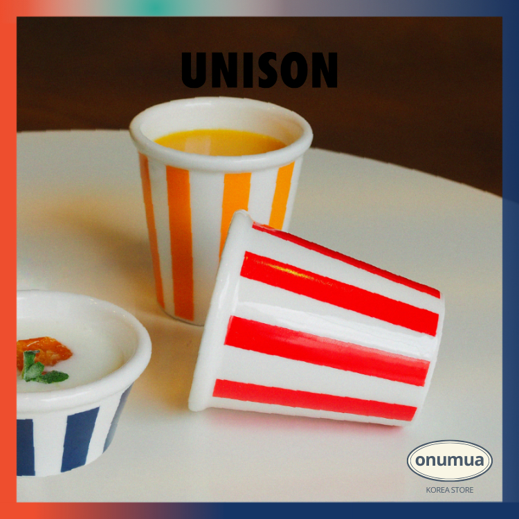 [UNISON] Short Tumbler (8 สี) – Made in Korea | ถ้วยเซรามิกสําหรับเครื่องดื่มร้อนและเย็น | แก้วมัคบ้