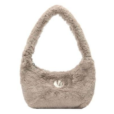 LOTSEYOU Jennie Hobo Bag Casual Daily Hobo Bag สีเทา 5843272