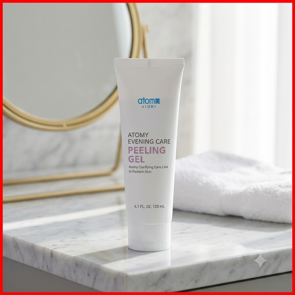 Atomy Evening Care Peeling Gel 120ml, Gentle Exfoliating & Skin Smoothing Peeling Gel