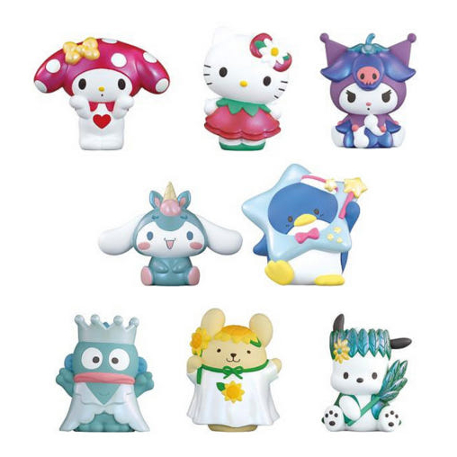 Sanrio Authentuc Bandai Hello Kitty My Melody Hangyodon TUXEDO SAM Cinnamoroll Kuromi ตัวเลข