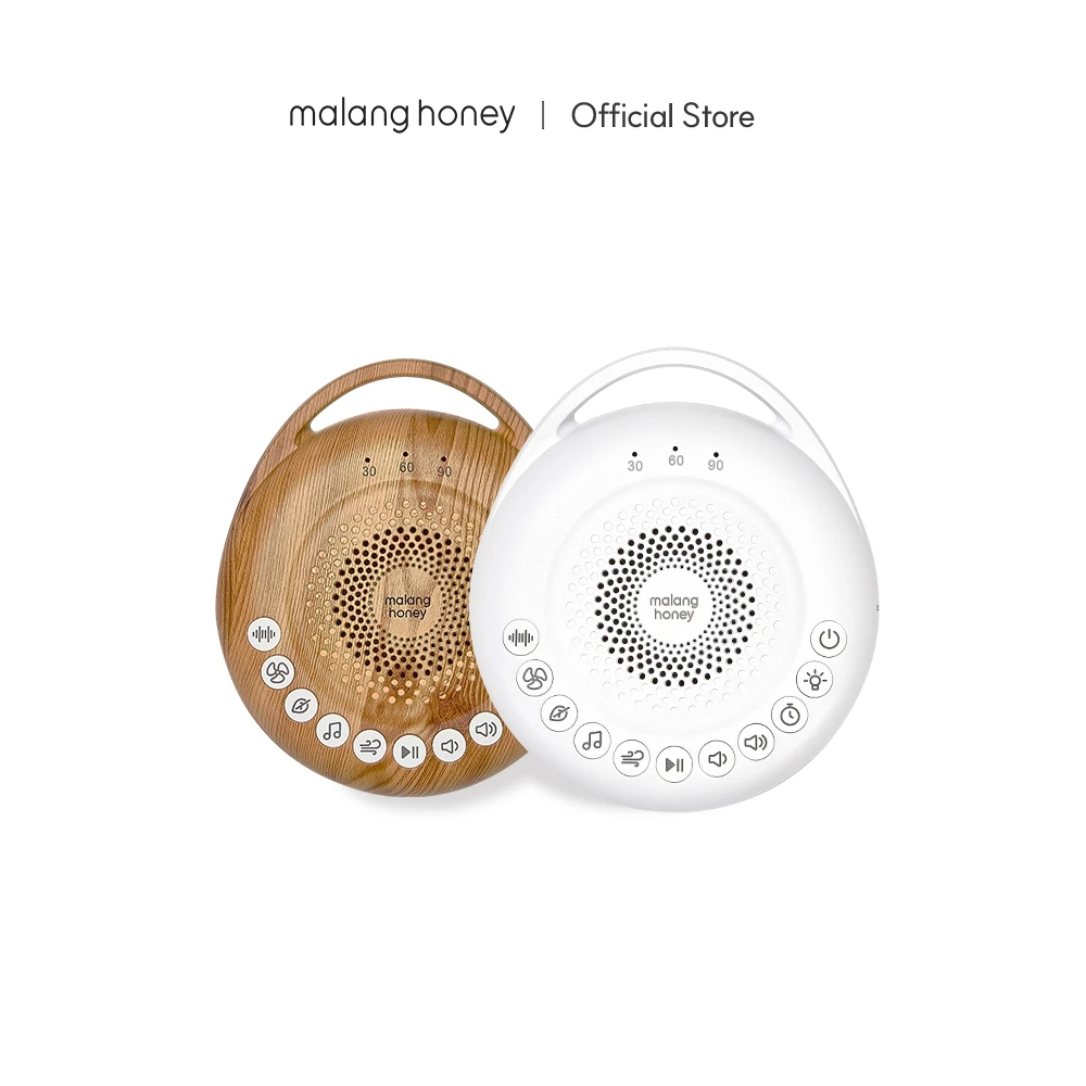 [Malang Honey] เครื่องเสียงสีขาวสำหรับกล่อมเด็กทารก✨ [White noise machine] มีเสียงให้เลือกทั้งหมด 31 เสียง มาพร้อมแสงสีเหลือง / ขนาด 155 กรัม มีให้เสือกทั้งหมด2สี
