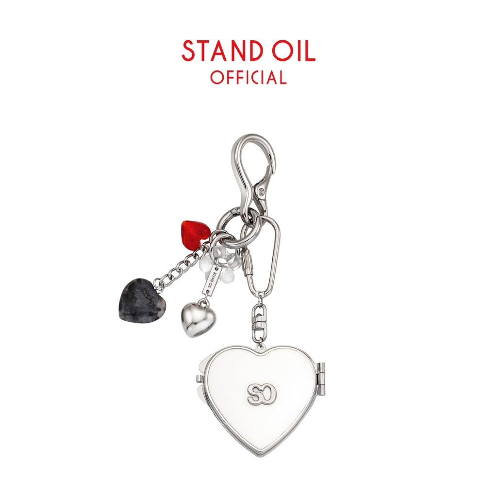 [STAND OIL] Heart Berry Keyring / 2 colors