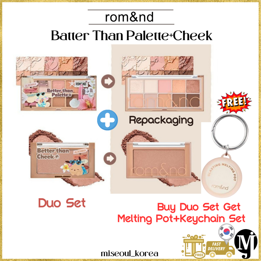 romand rom&nd Batter Than Palette Batter Than Cheek Duo Set