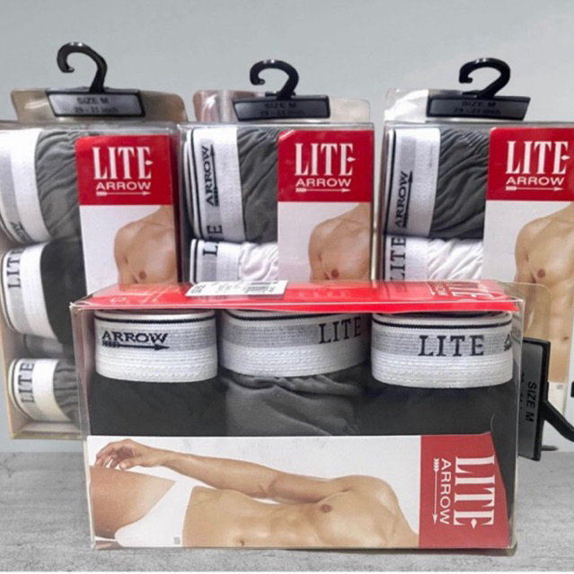 ARROW LITE ชุดชั้นในชายกางเกงในแอร์โร่ แอร์โร่ไล้ท์ ผ้านุ่มใส่สบาย