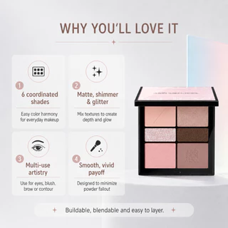 JUNGSAEMMOOL Artist Eye Palette 14.5g - แบรนด์เครื่องสำอางมืออาชีพจากเกาหลี