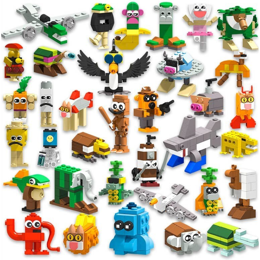 [Italian Brainrot] Character Mini Blocks 35 ชุด B0721 | 435ชิ้น 215ก | เข้ากันได้กับเลโก้ | ของเล่นการเรียนรู้ต้นกําเนิดที่สร้างสรรค์ | ของขวัญ ทําเอง สําหรับเด็กและผู้ใหญ่