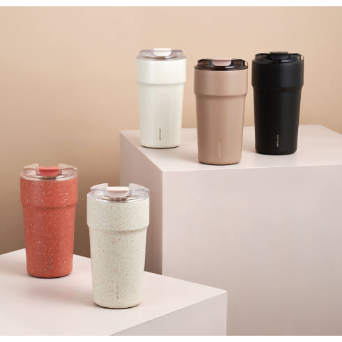 [LocknLock] LocknLock Metro Cafe Ceramic Tumbler 500ML รวมสายรัด