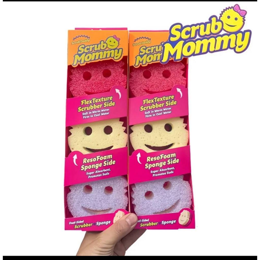 SG INSTOCK THE SCRUB MOMMY AND SCRUB DADDY VALLUE PACK