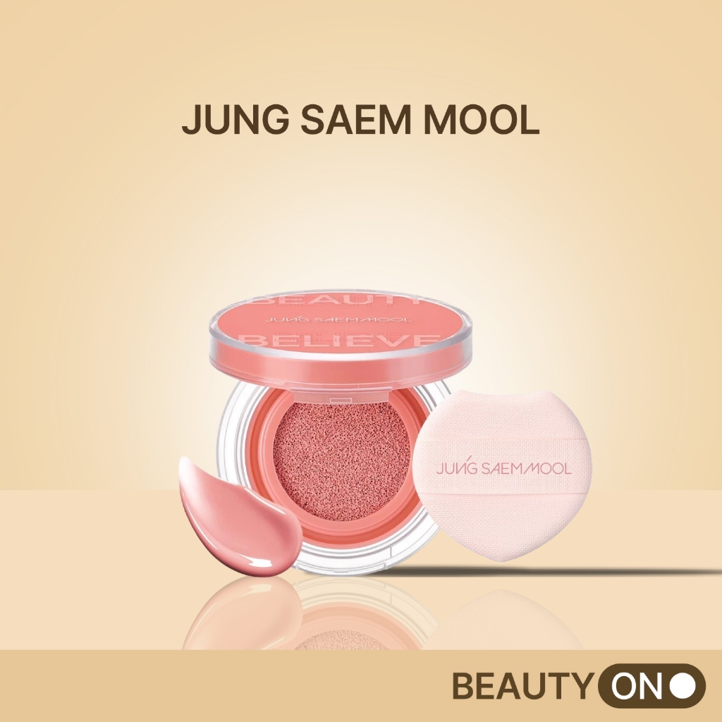 [JUNG SAEM MOOL] Artist Cushion Blush | Easy Layering, Sheer Water Blush, Blooming Halo Effect