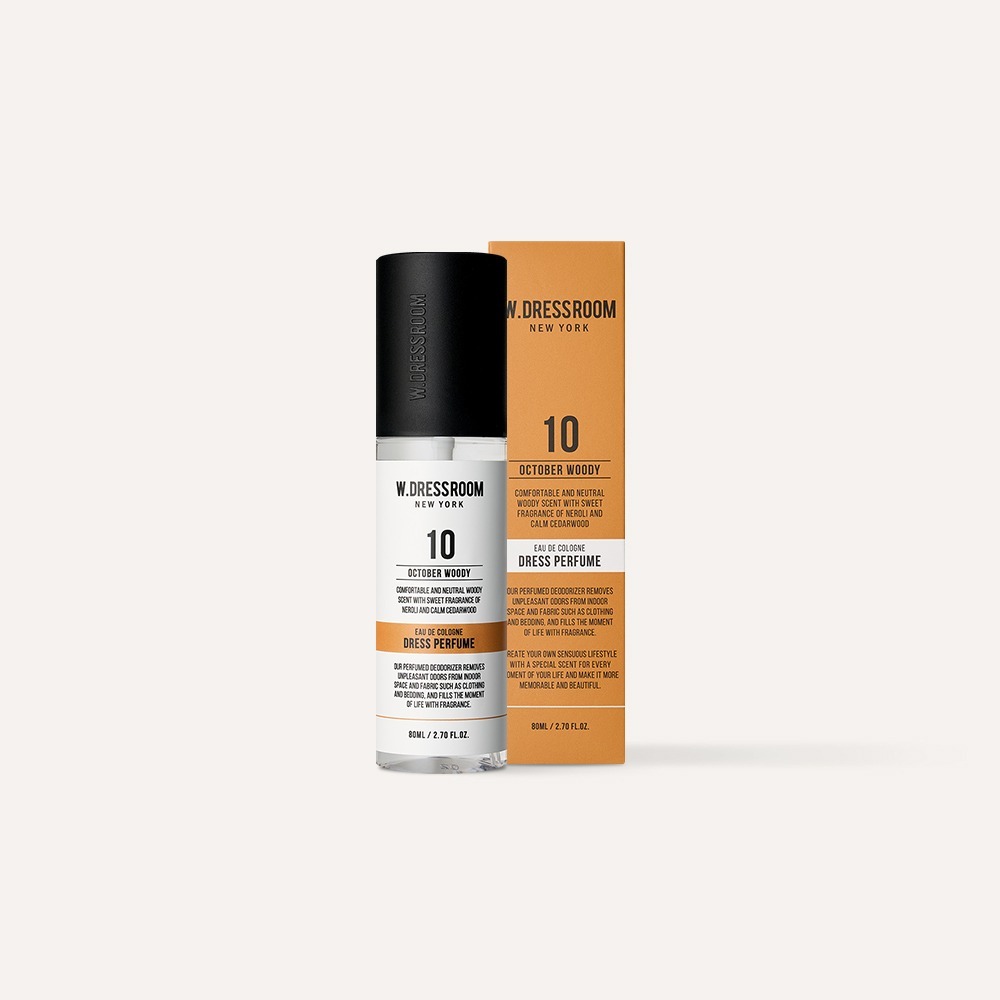 *[NEW] W.DRESSROOM DRESS PF - NO. 10 OCTOBER WOODY 80ml