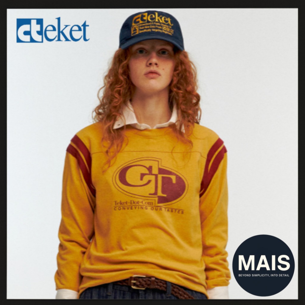 [TEKET] City L/S Tee Mustard