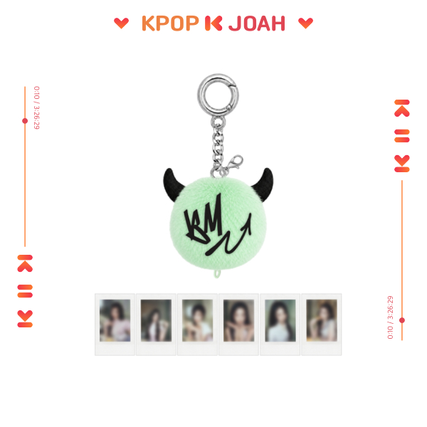 (MINI PLUSH KEYRING) BABYMONSTER [SUGAR HONEY ICE TEA] MD (10th Jul.2026)