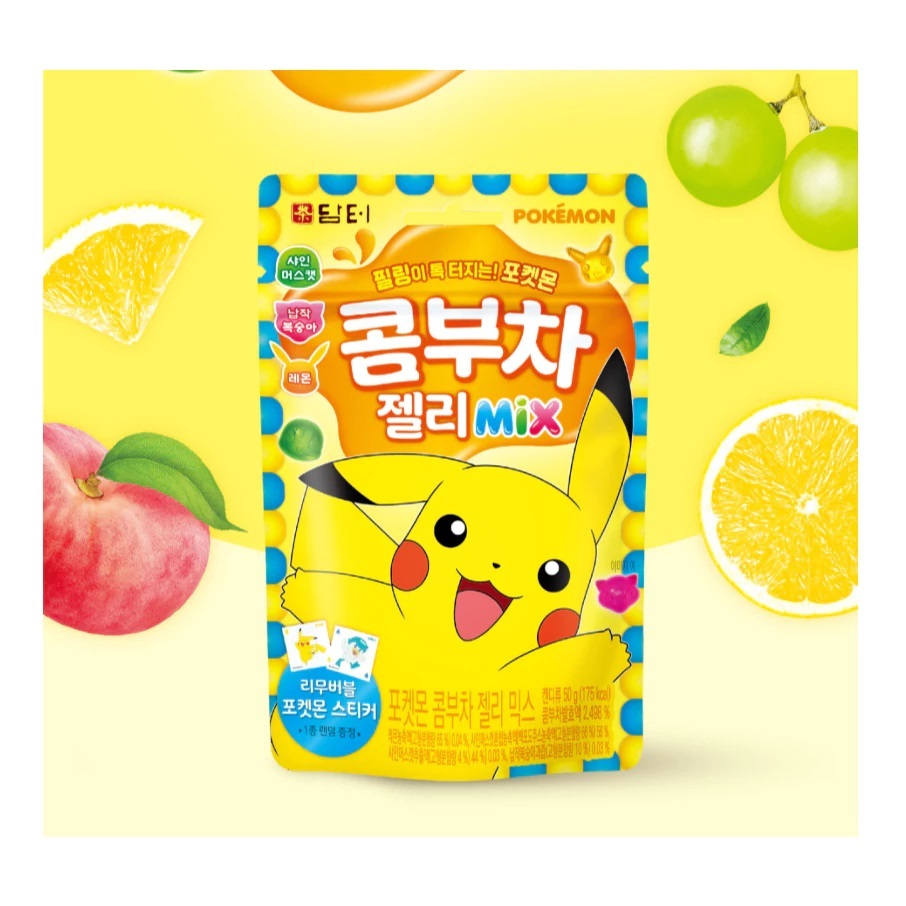[Damtuh] Pokemon Kombucha Jelly Mix 50g