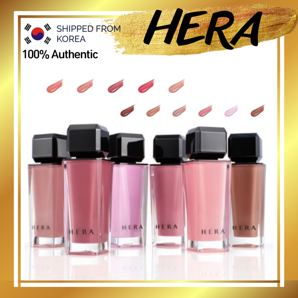 [HERA Official] Nude Gloss Lip Gloss Tint | ลิปเมคอัพเกาหลี | สีนู้ดธรรมชาติมันวาวติดทนนาน