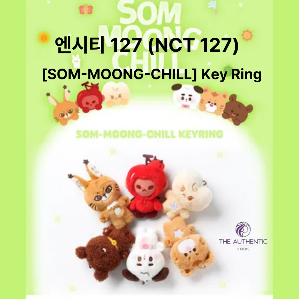[ NCT 127 ] - พวงกุญแจลูกบอลปุย, CHARACTER SOM-MOONG-CHILL MD