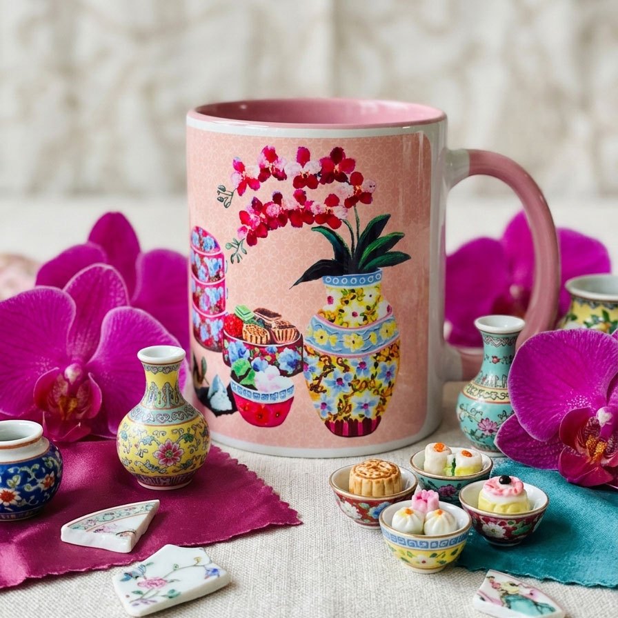 แก้วมัค / Tea Break Shiok - Sijun Leong