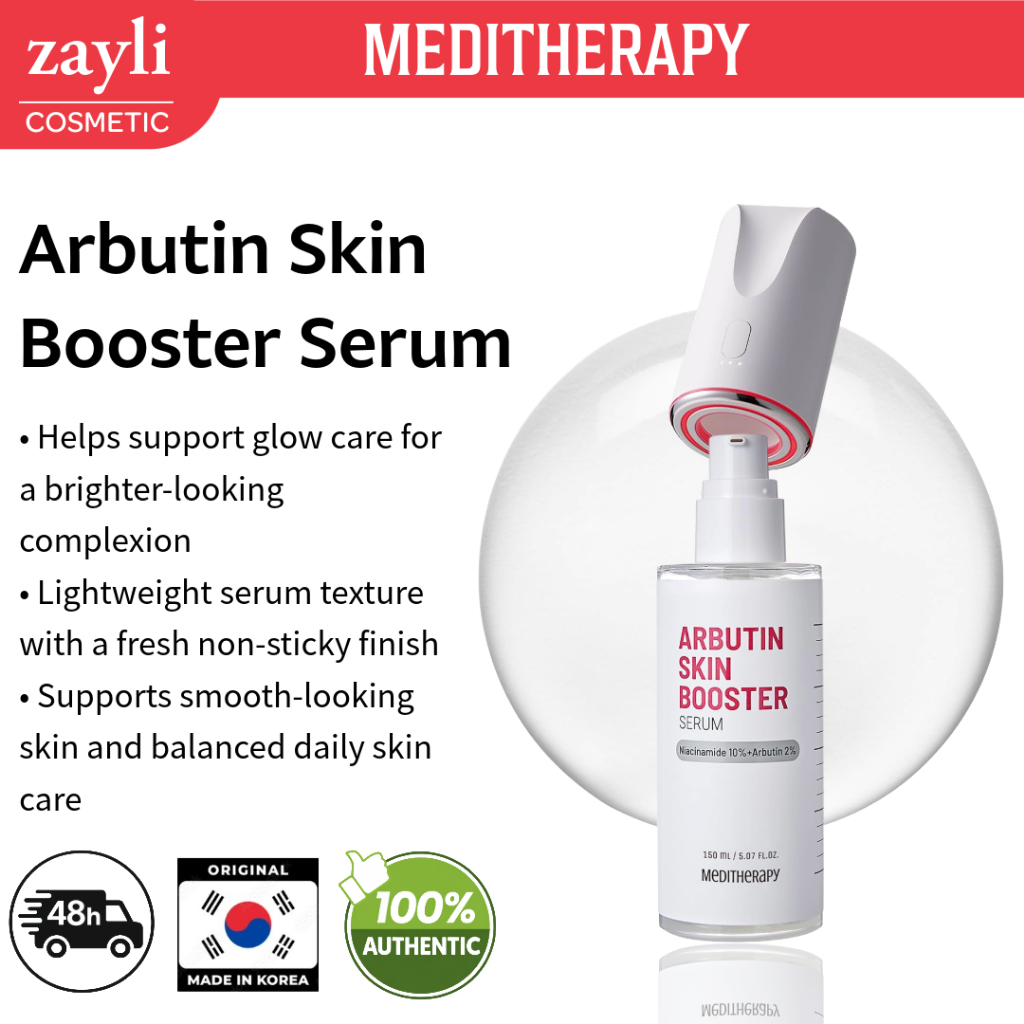 MEDITHERAPY Arbutin Skin Booster Serum 150ml Glow Care Serum