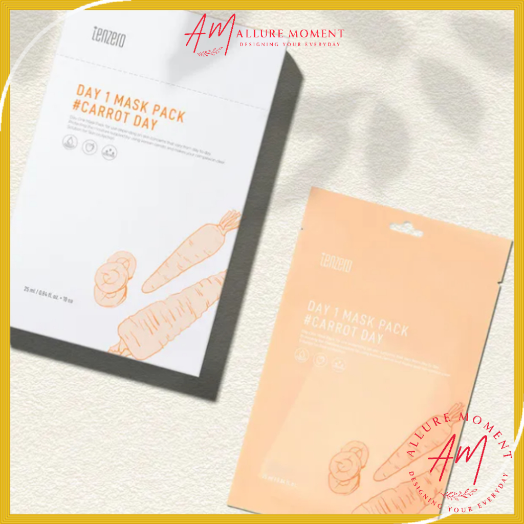 [TENZERO] Day One Mask – Carrot Day (10 แผ่น)
