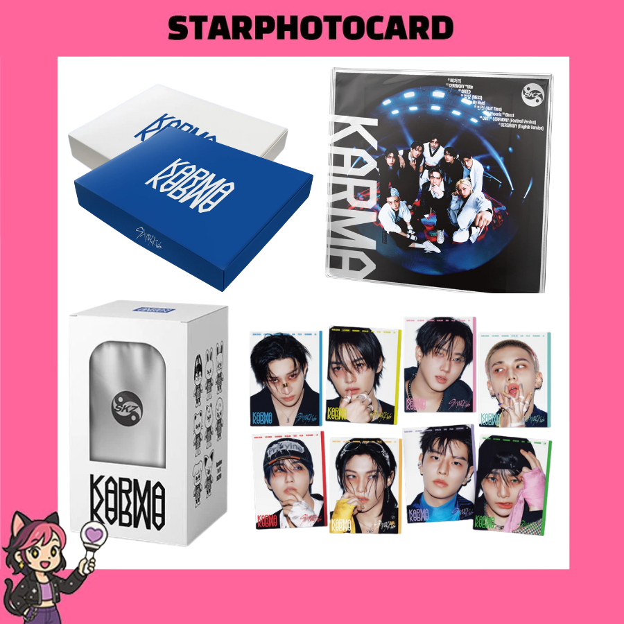 [READY STOCK] STRAY KIDS - 4TH FULL ALBUM KARMA CEREMONY HOORAY ACCORDION VER