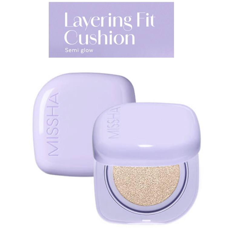 [MISSHA] Glow Layering Fit Cushion Semi Glow (ใหม่)