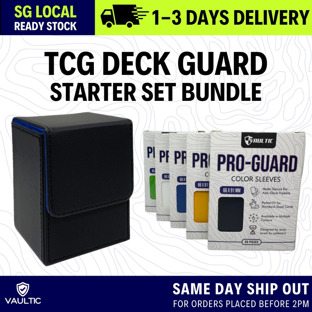TCG Deck Guard Starter Set Bundle Card Sleeves Protector Hobby TCG Idol Hobby TCG Idol Card Pokemon