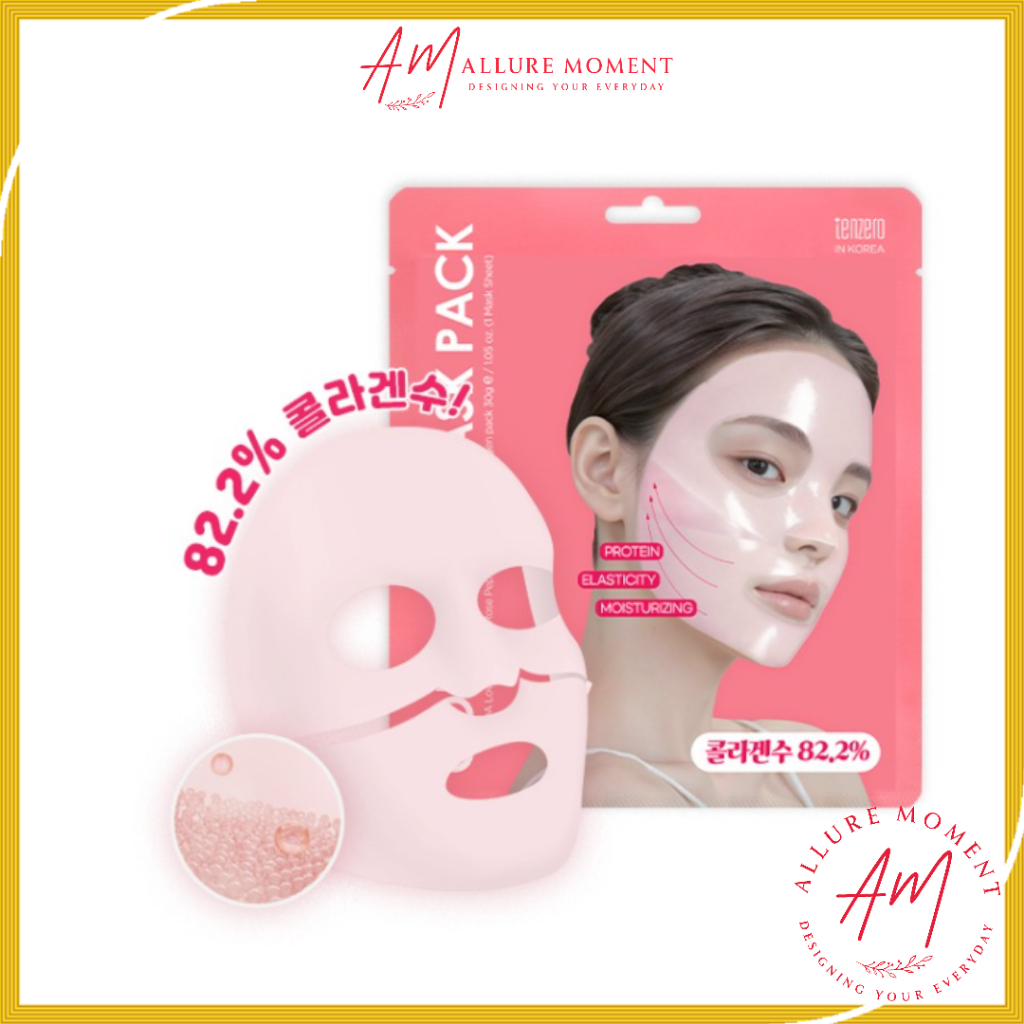 [Tenzero] Rising Peptide Collagen Mask Pack – 30 g  3 ea