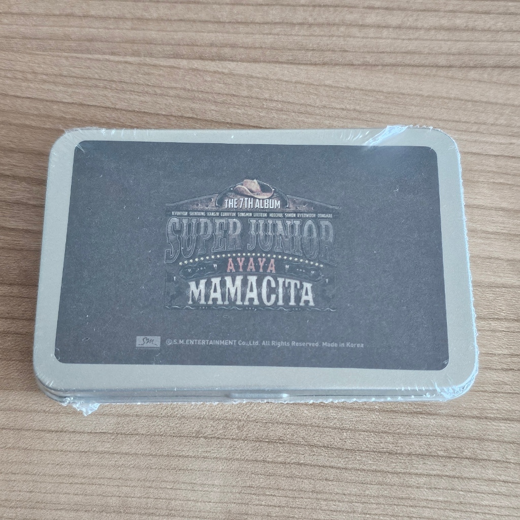 SM TOWN POP-UP STORE SUPER JUNIOR MAMACITA MINI ชุดโปสการ์ด