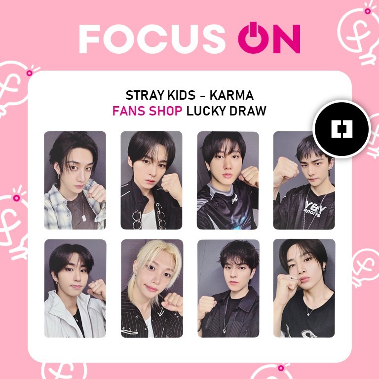 STRAYKIDS LUCKYDRAW FANS SHOP KARMA PHOTOCARD