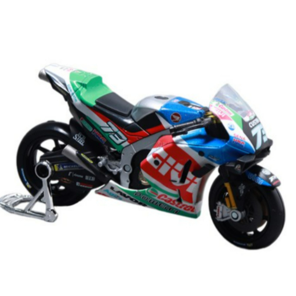 [Maisto] Maisto 1:18 LCR Honda 2021 GP Racing Motorcycle ของเล่นDiecast