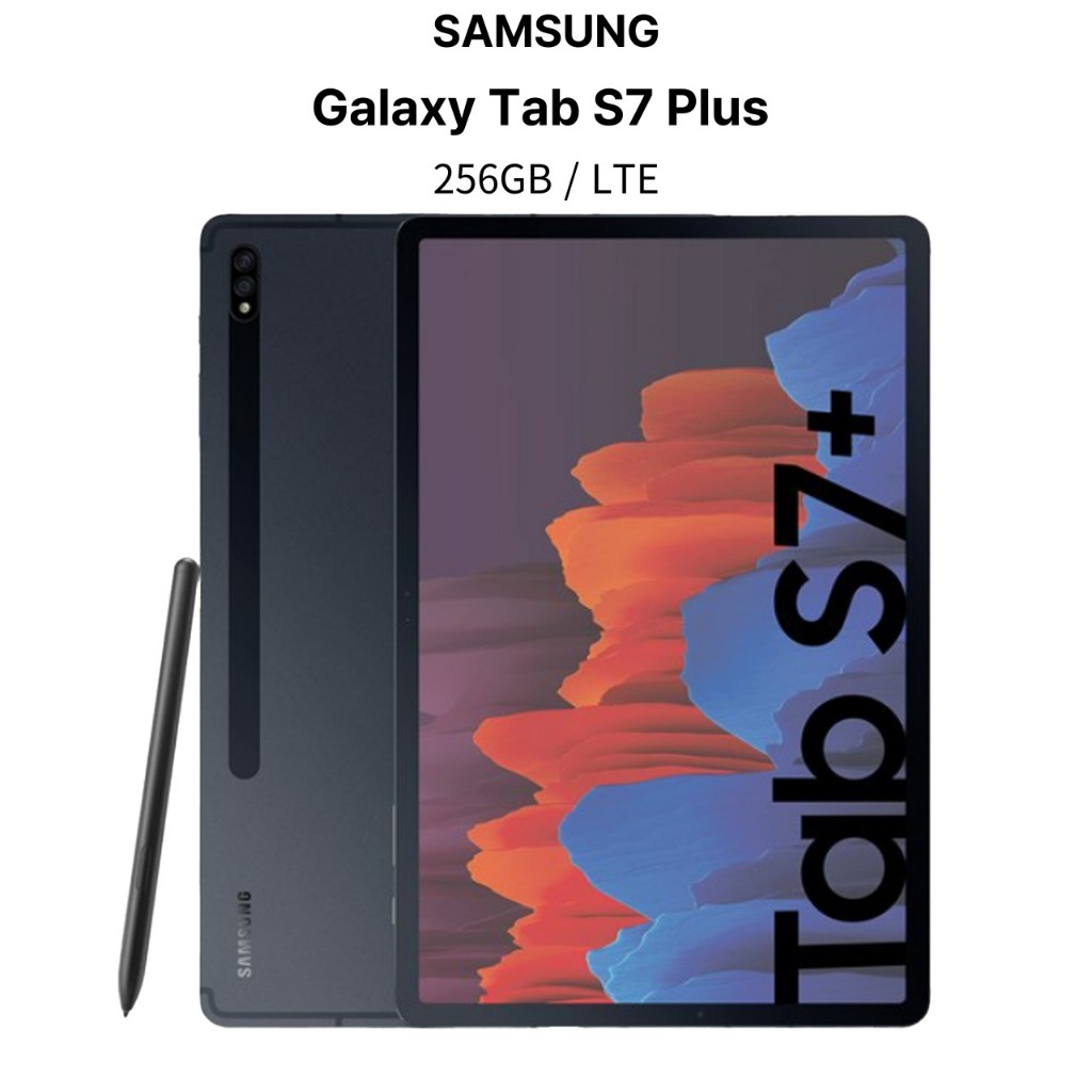 Samsung Galaxy Tab S7 Plus RAM 8GB, ROM 256GB SM-T975 [มือสอง]