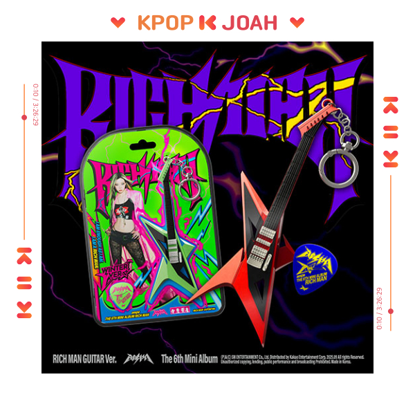 (RICH MAN GUITAR Ver.) aespa [RICH MAN] 6th MINI ALBUM (30th Sep.2025)