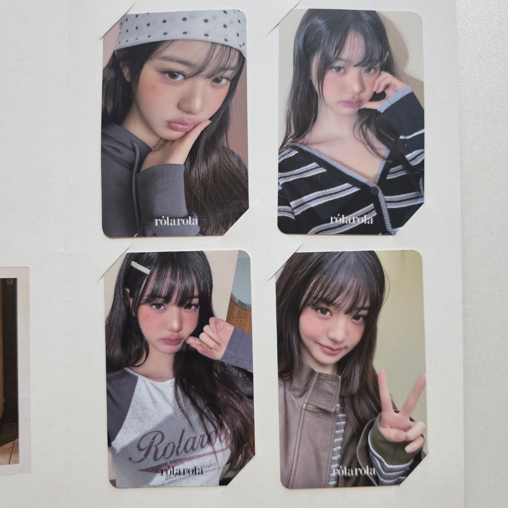 IVE JANGWONYOUNG x rolarola โปรโมชั่น PHOTOCARD SET - 25 SEP