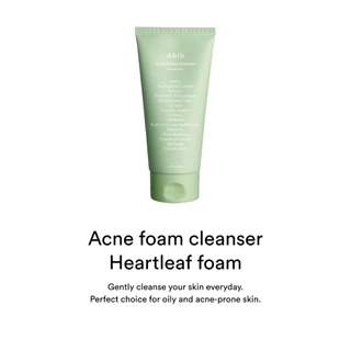 Abib Acne Foam Cleanser Heartleaf Foam (150ml) โฟมล้างหน้า