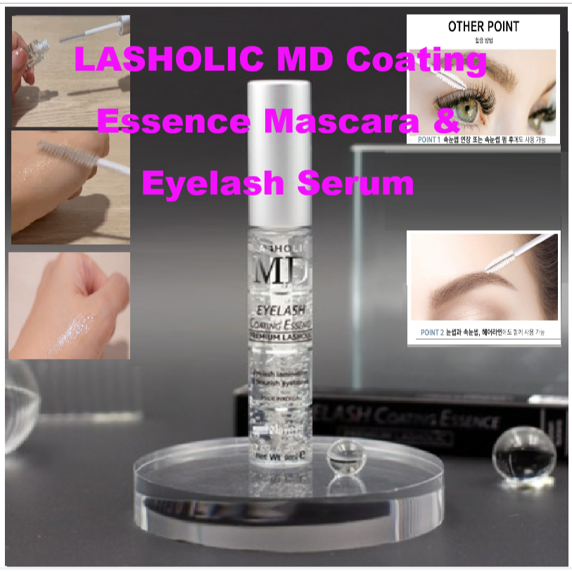 LASCHOLL MD Coating Essence Mascara & Eyelash Serum, 9ml