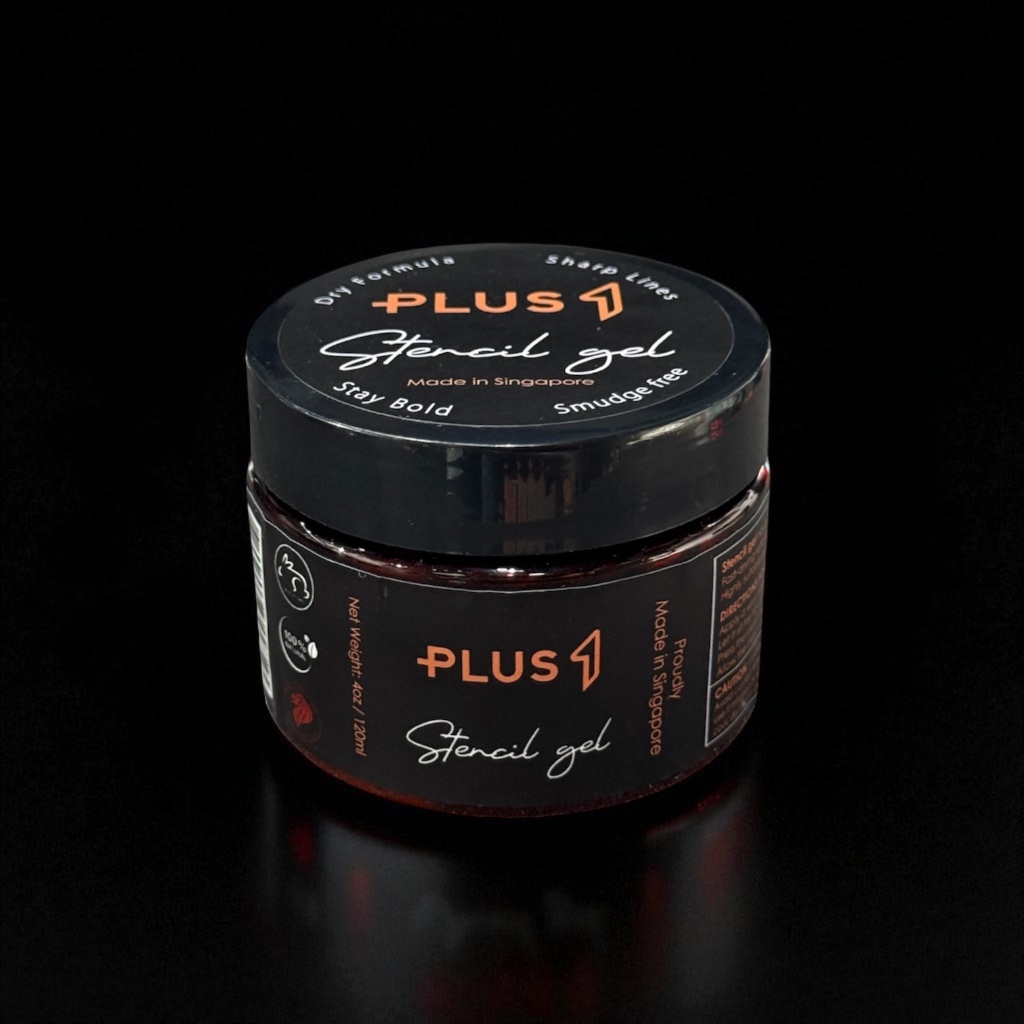 Plus1 Stencil Gel – Professional Tattoo Stencil Gel (4oz.)