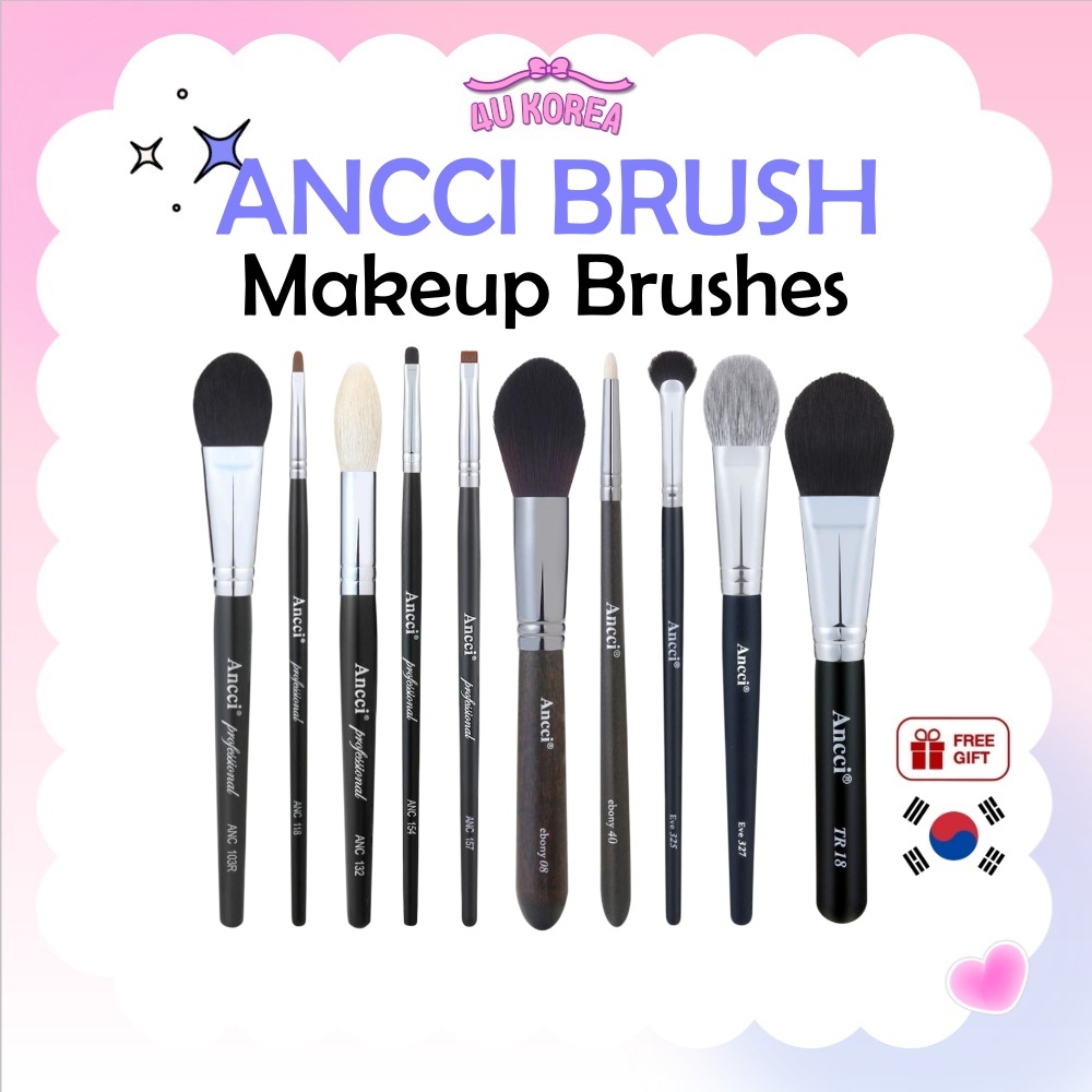 ANCCI BRUSH Makeup Brushes - 10 ประเภท / K-BEAUTY