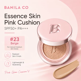 BANILA CO Essence Skin Pink Cushion SPF50+ PA+++ 12g เอสเซนส์ สกิน พิงค์ คุชชั่น