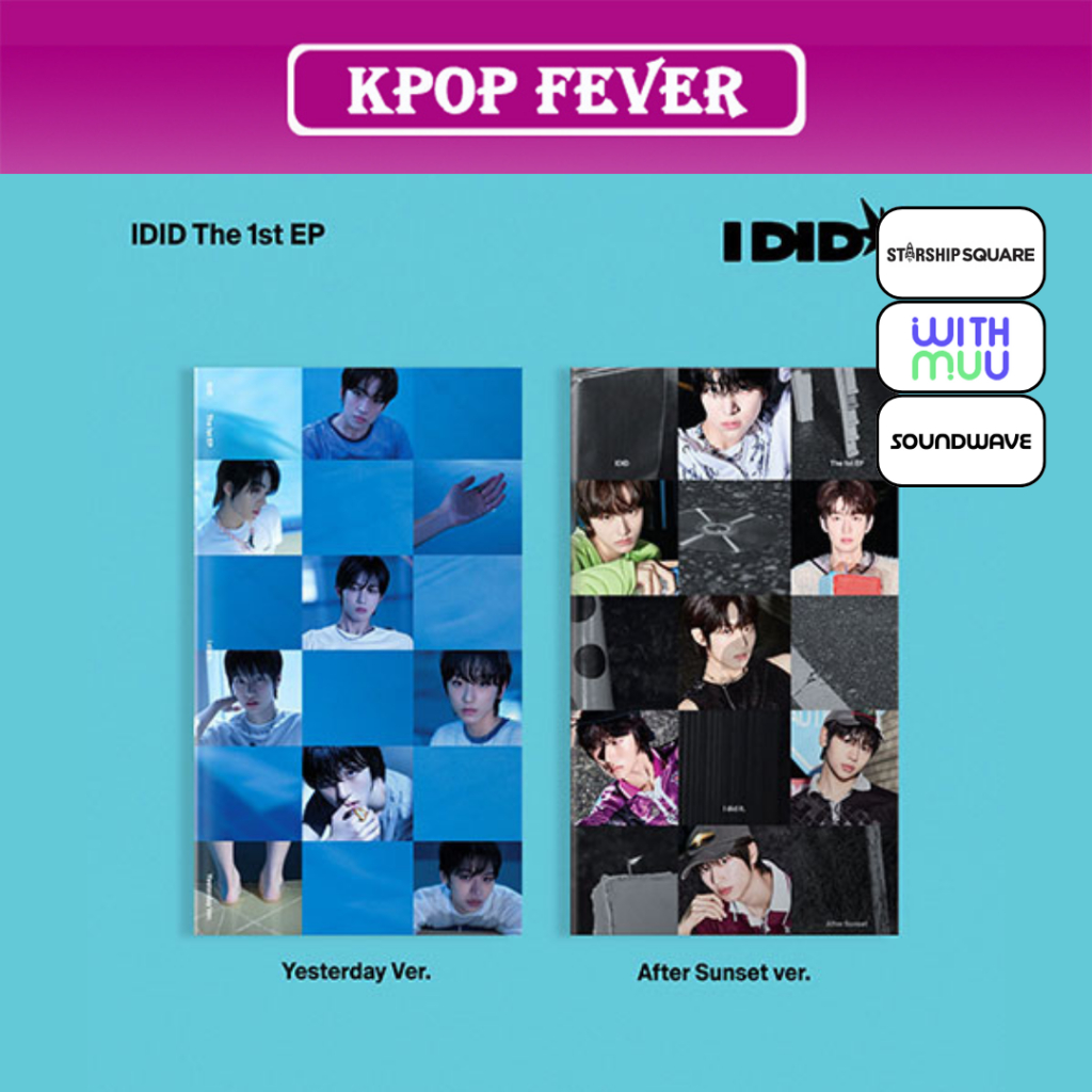 IDID [I Did It] Yesterday Ver. / After Sunset Ver (Standard ver) / 1st EP Album