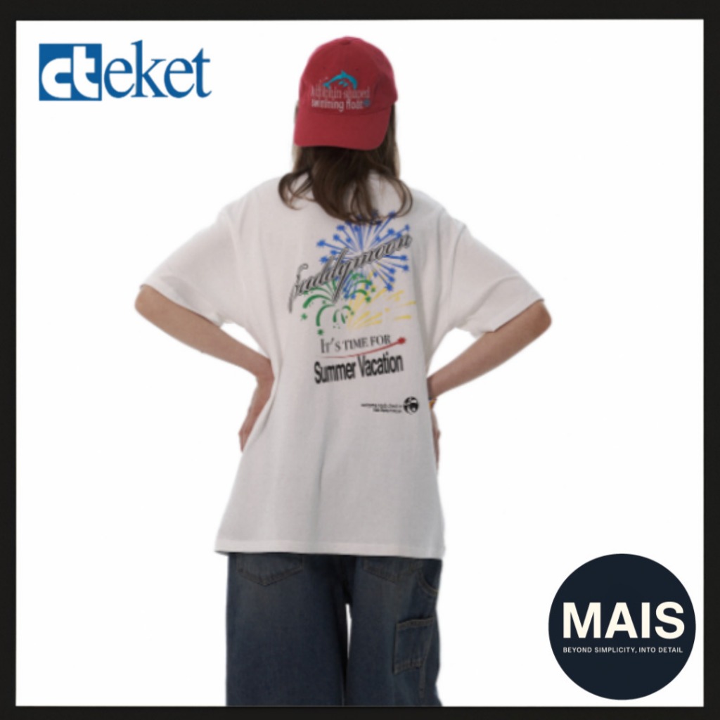 [TEKET] Summer Time Tee สีขาว