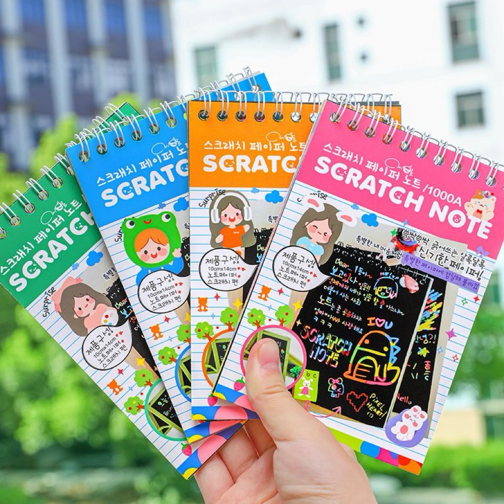 Kids Scratch Notebook Birthday Goodie Bags วันเด็ก