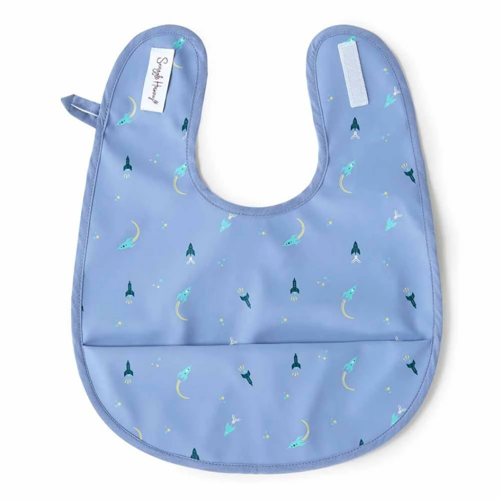 Snuggle Hunny Kids Waterproof Snuggle Bib (Rocket)