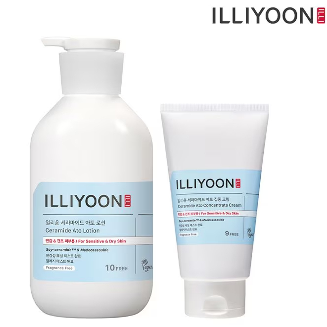 [ ILLYOON ] Ceramide Ato Cream & Lotion Concentrate Cream