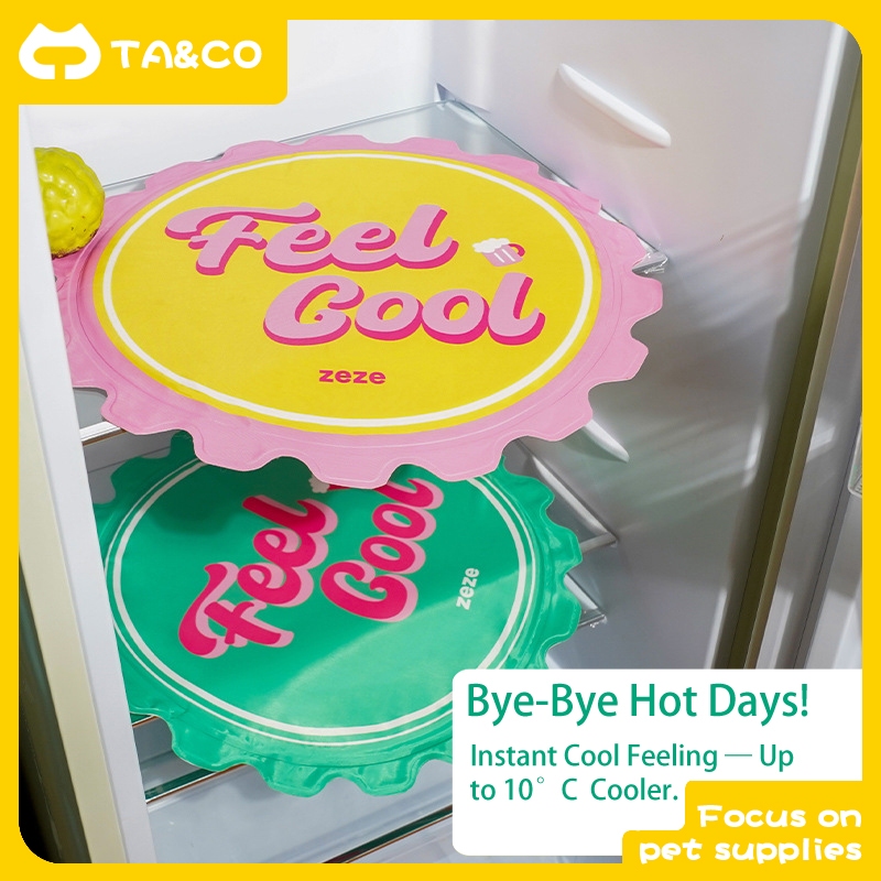 SG Pet Pet Mats เตียงเบียร์หมวก Cooling Summer Cooling Pad สําหรับสุนัขและแมว Cooling Bed เบาะรองนั่