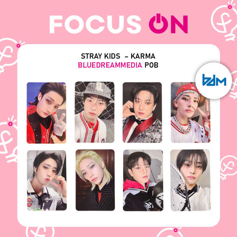 STRAYKIDS POB BLUEDREAMMEDIA BDM KARMA PHOTOCARD