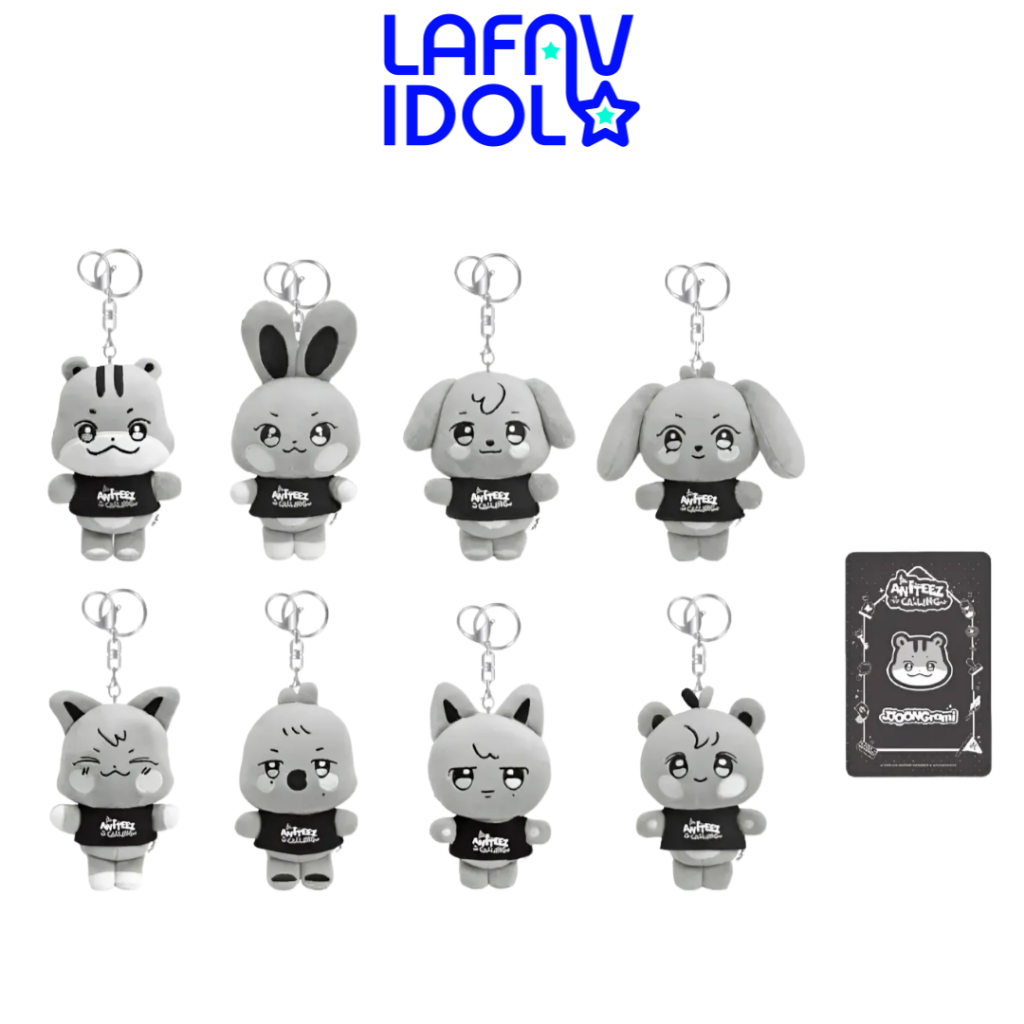 [ATEEZ] ATEEZ X ANITEEZ IN THE CALLING MD : THE CALLING ANITEEZ PLUSH KEYRING