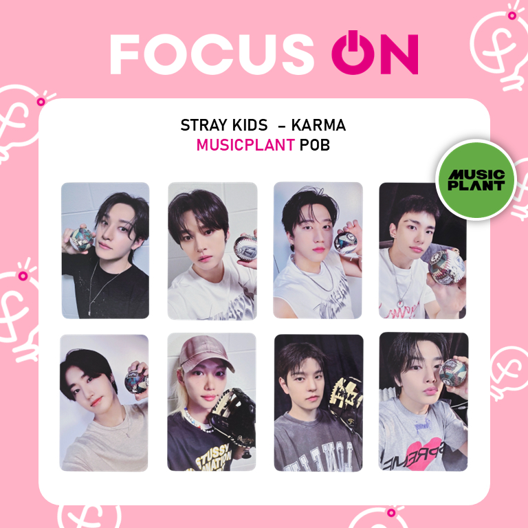 STRAYKIDS POB MUSICPLANT KARMA PHOTOCARD