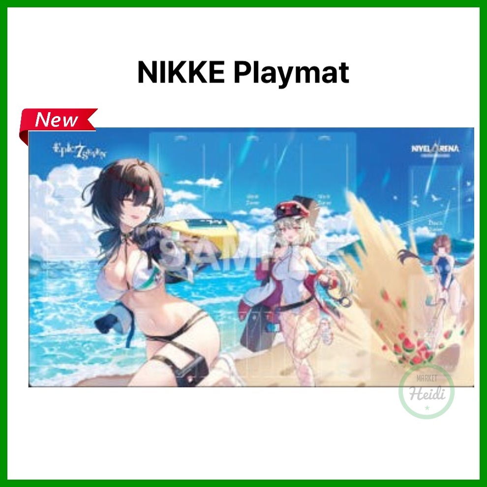 เกาหลี เกาหลี 🇰🇷 NIVEL ARENA Playmat / Epic 7 Severe Cold Days Nivel ARENA / nikke การ์ดเกม